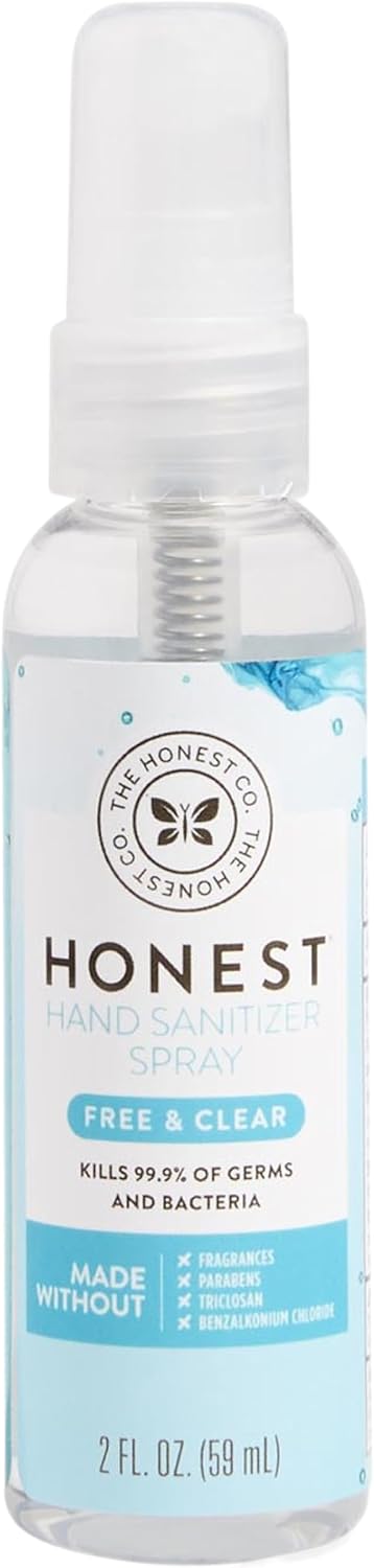 The Honest Company Fragrance-Free Hand Sanitizer Spray 2 oz