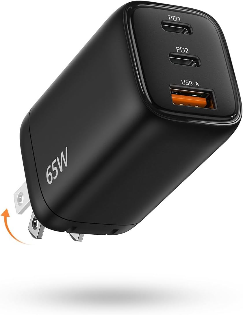 TECKNET 65W USB C GaN Wall Charger