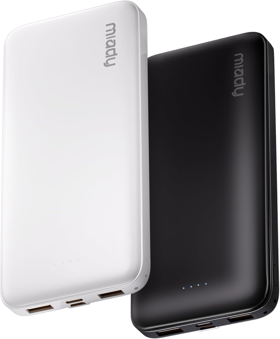 Miady 2-Pack 10000mAh Portable Charger Power Banks